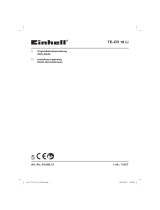 EINHELL TE-CR 18 Li-Solo Benutzerhandbuch