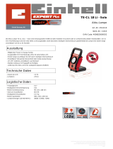 EINHELL TE-CL 18 Li-Solo Product Sheet