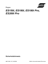 ESAB ES 180i Benutzerhandbuch