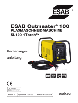 ESAB ESAB Cutmaster 100 PLASMA CUTTING SYSTEM Benutzerhandbuch
