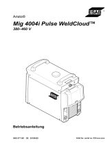 ESAB Mig 4004i Pulse WeldCloud™ Benutzerhandbuch