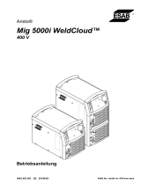 ESAB Mig 5000i WeldCloud™ Benutzerhandbuch