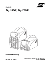 ESAB Tig 1500i, Tig 2200i Benutzerhandbuch