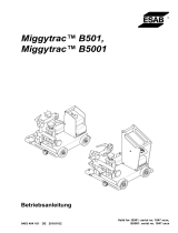 ESAB Miggytrac™ B501, Miggytrac™ B5001 Benutzerhandbuch