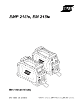 ESAB EMP 215ic, EM 215ic Benutzerhandbuch