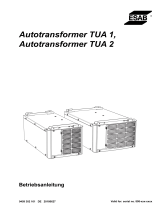 ESAB Autotransformer TUA 1, Autotransformer TUA 2 Benutzerhandbuch