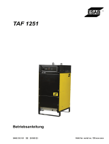 ESAB TAF 1251 Benutzerhandbuch