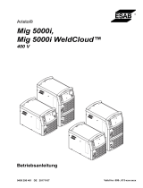 ESAB Mig 5000i WeldCloud™ Benutzerhandbuch