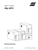 ESAB Mig 4001i Benutzerhandbuch