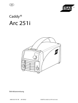 ESAB Arc 251i - Caddy Arc 251i Benutzerhandbuch
