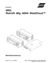 ESAB Retrofit Mig 4004i WeldCloud™ Benutzerhandbuch