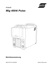ESAB Mig 4004i Pulse Benutzerhandbuch