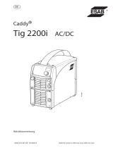 ESAB Caddy Tig 2200i AC/DC Benutzerhandbuch