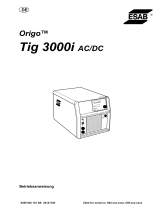 ESAB Tig 3000i AC/DC Benutzerhandbuch