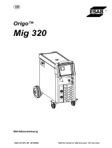 ESAB Mig 320 Origo™ Benutzerhandbuch