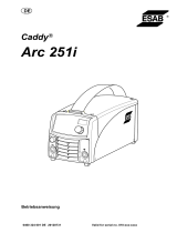 ESAB Caddy® 250 Arc 251i Benutzerhandbuch