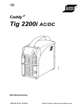 ESAB Tig 2200i AC/DC - Caddy® Tig 2200i AC/DC Benutzerhandbuch