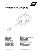 ESAB Remote Arc Gouging Benutzerhandbuch
