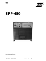 ESAB EPP-450 Benutzerhandbuch