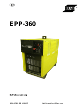ESAB EPP-360 Benutzerhandbuch