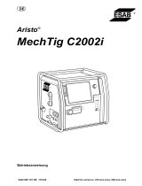ESAB MechTig C2002i Aristo MechTig C2002i Benutzerhandbuch