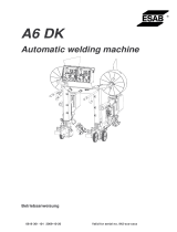 ESAB A6 DK Automatic welding machine Benutzerhandbuch