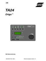 ESAB TA24 Origo™ Benutzerhandbuch