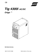 ESAB Tig 4300i AC/DC Benutzerhandbuch