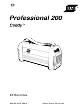 ESAB Professional 200 Caddy Benutzerhandbuch