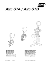 ESAB STA, STB A25 STA, A25 STB Benutzerhandbuch