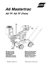 ESAB A6 Automatic welding machines Benutzerhandbuch