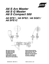 ESAB A6 SFE1 / SFE2 / SGE1 / SFE1C Benutzerhandbuch