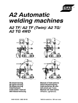 ESAB A2 Automatic welding machines Benutzerhandbuch