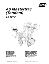 ESAB A6 Tandem Mastertrac Benutzerhandbuch