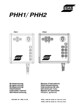 ESAB PHH 1 / PHH 2 Benutzerhandbuch