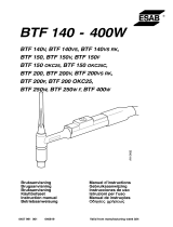 ESAB BTF 140VS Benutzerhandbuch