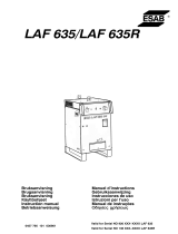 ESAB LAF 635/ LAF 635R Benutzerhandbuch