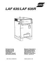 ESAB LAF 635/ LAF 635R Benutzerhandbuch