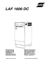 ESAB LAF 1250 Benutzerhandbuch