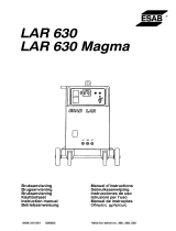 ESAB LAR 630 Magma Benutzerhandbuch