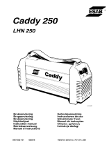 ESAB LHN 250, Caddy® Professional 250 Benutzerhandbuch