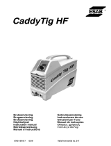 ESAB CaddyTig HF Benutzerhandbuch