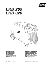ESAB LKB 265, LKB 320, LKB 265 4WD, LKB 320 4WD Benutzerhandbuch