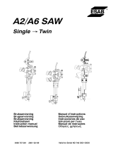 ESAB A2 / A6 SAW SINGEL → TWIN Benutzerhandbuch