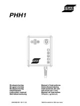 ESAB PHH 1 Benutzerhandbuch