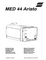 ESAB MED 44 Aristo Benutzerhandbuch