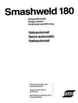 ESAB Smashweld 180, 1 phase Benutzerhandbuch