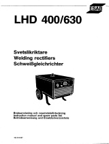 ESAB LHD 400, LHD 630 Benutzerhandbuch