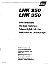 ESAB LHK 250, LHK 350 Benutzerhandbuch