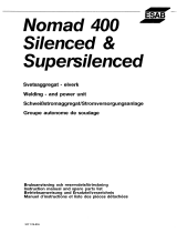 ESAB Nomad 400 Silenced & Supersilenced Benutzerhandbuch